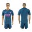 Atletico Madrid Blank Sec Away Soccer Club Jersey