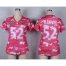 Nike Baltimore Ravens #52 Ray Lewis Pink Womens Stitched NFL Elite Camo Fashion Jersey