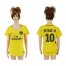 Womens Paris Saint-Germain #10 Neymar Jr Away Soccer Club Jersey