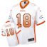 Nike Denver Broncos #18 Peyton Manning White Mens Stitched NFL Elite Drift Fashion Jersey