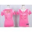 Nike Denver Broncos #18 Peyton Manning Pink Womens Stitched NFL Elite Draft Him Shimmer Jersey