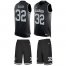 Nike Las Vegas Raiders #32 Marcus Allen Black Team Color Mens Stitched NFL Limited Tank Top Suit Jersey