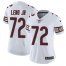 Nike Chicago Bears #72 Charles Leno Jr White Womens Stitched NFL Vapor Untouchable Limited Jersey