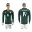 Mexico #19 O.Peralta Home Long Sleeves Soccer Country Jersey
