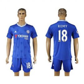 Chelsea #18 Remy Home Soccer Club Jersey