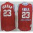 Chicago Bulls 23 Michael Jordan 2003 All Star Red Throwback NBA Jersey Cheap