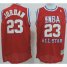 Chicago Bulls 23 Michael Jordan 2003 All Star Red Throwback NBA Jersey Cheap