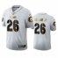 Green Bay Packers #26 Darnell Savage Jr. Mens Nike White Golden Edition Vapor Limited NFL 100 Jersey