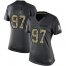 Nike Los Angeles Chargers #97 Joey Bosa Black Womens Stitched NFL Limited 2016 Salute to Service Jersey