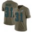 Nike Philadelphia Eagles #31 Jalen Mills Olive Mens Stitched NFL Limited 2017 Salute To Service Jersey