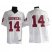 Oklahoma Sooners 14 Sam Bradford White NCAA Jerseys