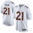 Nike Denver Broncos #21 Aqib Talib White Mens Stitched NFL Game Event Jersey