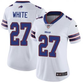 Nike Buffalo Bills #27 TreDavious White White Womens Stitched NFL Vapor Untouchable Limited Jersey