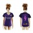 Womens Barcelona #9 Suarez Away Soccer Club Jersey