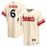 Angels 6 Anthony Rendon Cream 2022 City Connect Cool Base Jersey