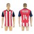 Guadalajara #14 A.Zaldivar Home Soccer Club Jersey