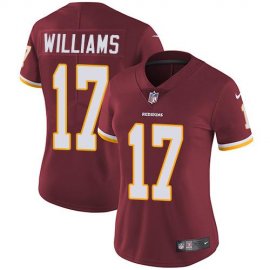 Nike Washington Football Team #17 Doug Williams Burgundy Red Team Color Womens Stitched NFL Vapor Untouchable Limited Jersey