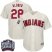 Cleveland Indians #28 Corey Kluber Cream Alternate 2016 World Series Bound Stitched Youth MLB Jersey