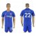 Chelsea #22 Willian Home Soccer Club Jersey