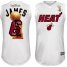 Miami Heat 6 LeBron James White 2012 Fianls NBA Jerseys Cheap