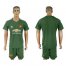 Manchester United Blank Green Goalkeeper Soccer Club Jersey