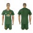 Manchester United Blank Green Goalkeeper Soccer Club Jersey