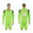 Liverpool #34 Bogdan Green Goalkeeper Long Sleeves Soccer Club Jersey