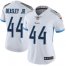 Nike Tennessee Titans #44 Vic Beasley Jr White Womens Stitched NFL Vapor Untouchable Limited Jersey