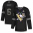 Adidas Pittsburgh Penguins #6 Trevor Daley Black Authentic Classic Stitched NHL Jersey
