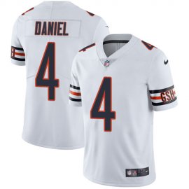 Nike Chicago Bears #4 Chase Daniel White Mens Stitched NFL Vapor Untouchable Limited Jersey