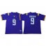 LSU Tigers #9 Joe Burrow Purple Limited Stitched College Jersey
