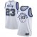 Mens Nike Golden State Warriors #23 Draymond Green White Throwback NBA Swingman Hardwood Classics Jersey