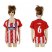 Womens Atletico Madrid #6 Koke Home Soccer Club Jersey