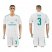 Real Madrid #3 Pepe White Home Soccer Club Jersey