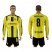 Dortmund #8 Gundogan Home Long Sleeves Soccer Club Jersey