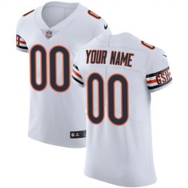 Nike Chicago Bears Customized White Stitched Vapor Untouchable Elite Mens NFL Jersey