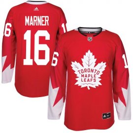Adidas Toronto Maple Leafs #16 Mitchell Marner Red Team Canada Authentic Stitched Youth NHL Jersey