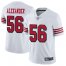Nike San Francisco 49ers #56 Kwon Alexander White Rush Mens Stitched NFL Vapor Untouchable Limited Jersey