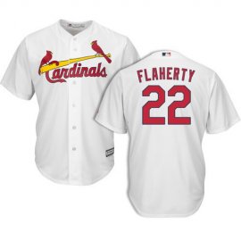 St.Louis Cardinals #22 Jack Flaherty White New Cool Base Stitched Youth MLB Jersey