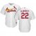 St.Louis Cardinals #22 Jack Flaherty White New Cool Base Stitched Youth MLB Jersey