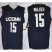 UConn Huskies #15 Kemba Walker Navy Blue Basketball Stitched NCAA Jersey