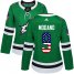 Adidas Dallas Stars #9 Mike Modano Green Home Authentic USA Flag Womens Stitched NHL Jersey