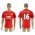 Manchester United #16 Carrick Red Home Soccer Club Jersey