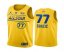 Mens 2021 All-Star #77 Luka Doncic Yellow Western Conference Stitched NBA Jersey