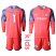 Manchester City #1 C.Bravo Pink Goalkeeper Long Sleeves Kid Soccer Club Jersey