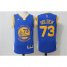 Golden State Warriors 2016 Record Breaking Season Exclusive 73 Wins Royal Swingman Jersey