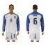 USA #6 Nagbe Home Long Sleeves Soccer Country Jersey