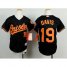 Baltimore Orioles #19 Chris Davis Black Cool Base Stitched Youth MLB Jersey