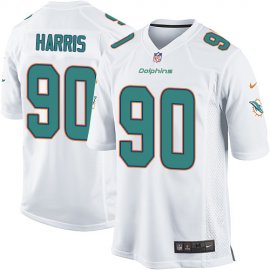 Nike Miami Dolphins #90 Charles Harris White Youth Stitched NFL Elite Jersey