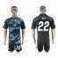 Real Madrid #22 Isco Away Soccer Club Jersey